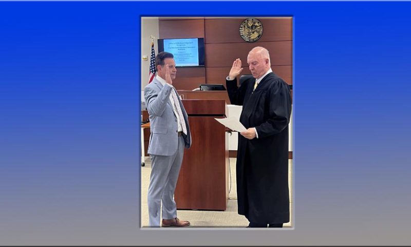 Judge Wigand Sworn In at the 17th Circuit Courthouse