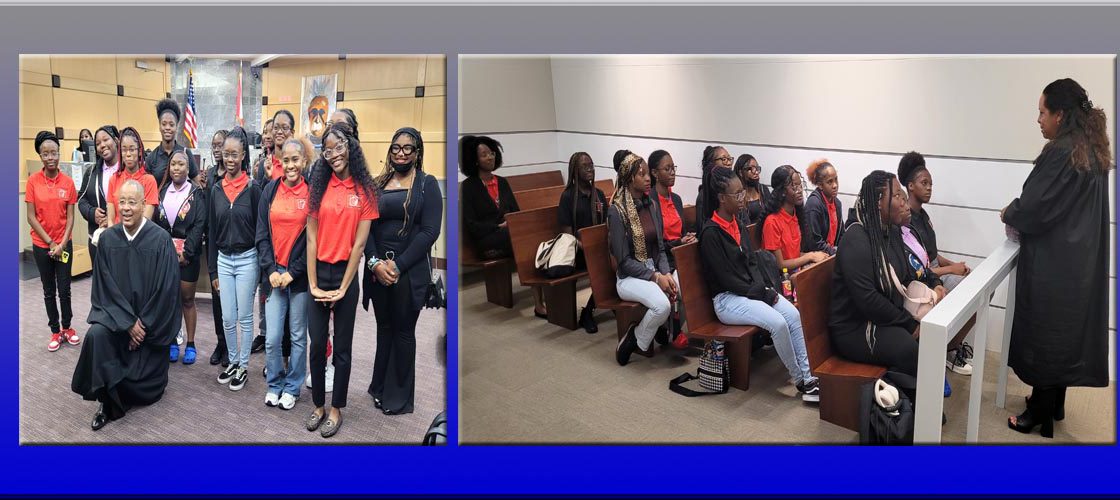 Women of Tomorrow visit from Boyd Anderson High