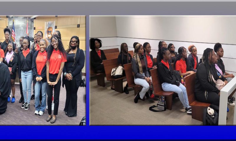 Women of Tomorrow visit from Boyd Anderson High