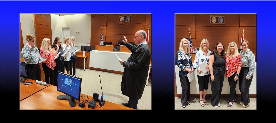 Broward County Judicial Assistant Association Board Gets Sworn In