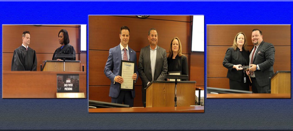 Investiture of Judges Ricca and Wigand