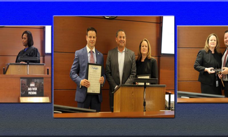 Investiture of Judges Ricca and Wigand