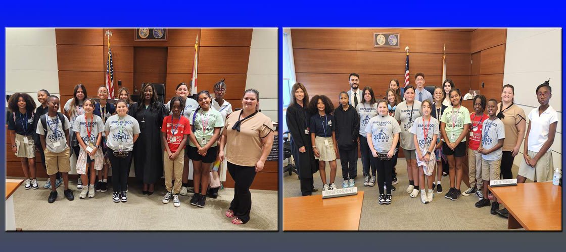 Maplewood Elementary Visits the 17th Circuit