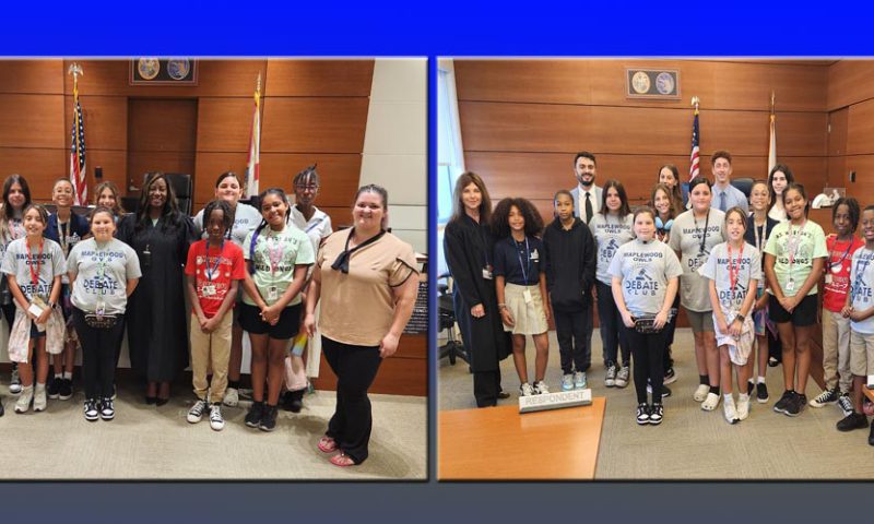 Maplewood Elementary Visits the 17th Circuit