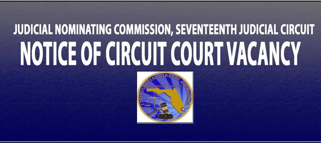 Notice of Circuit Court Vacancy