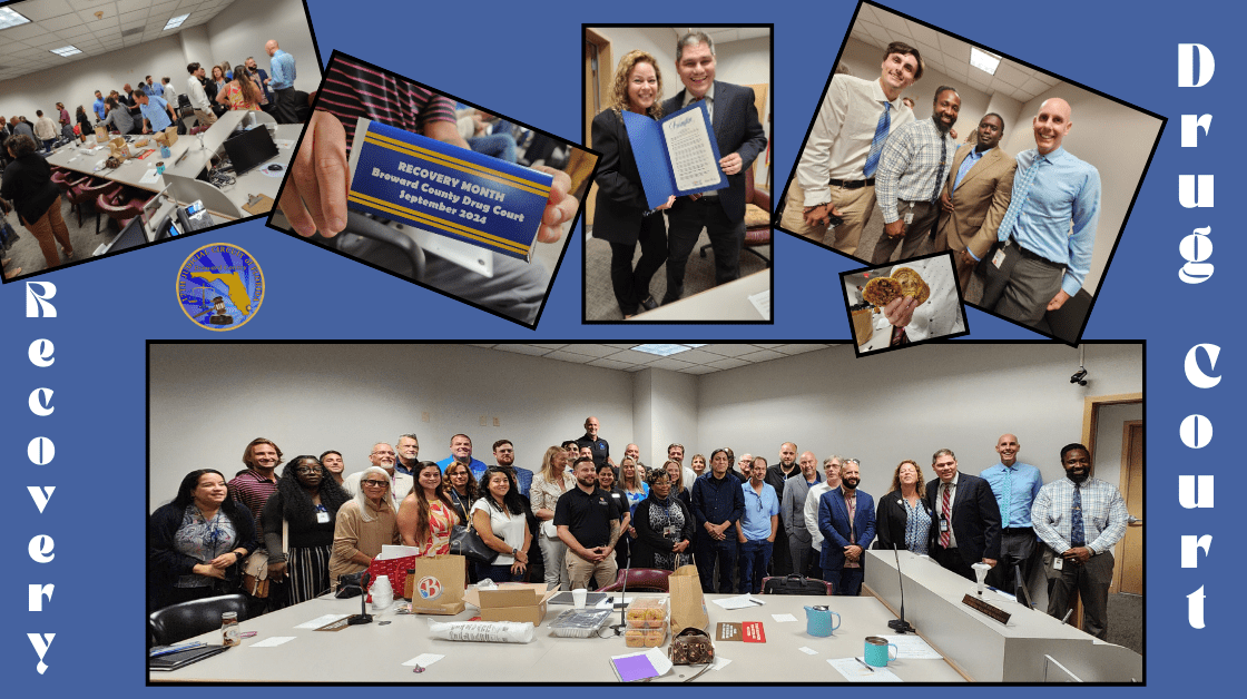 Drug Court Personnel Highlight National Recovery Month