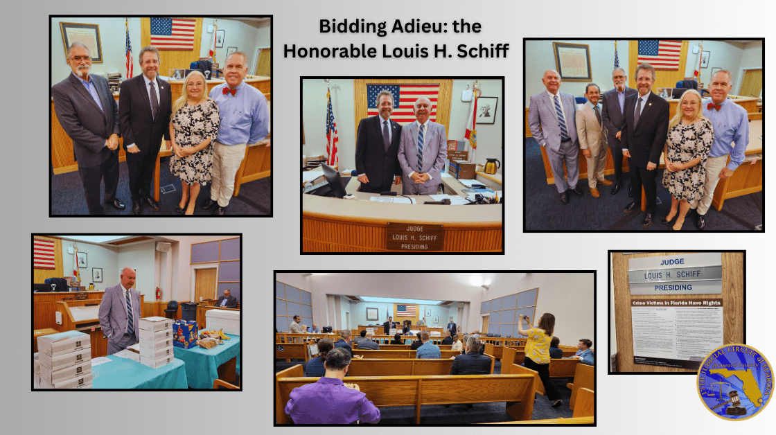 Fond Farewells for Retiring Judge Louis H. Schiff at North Regional Networking Event