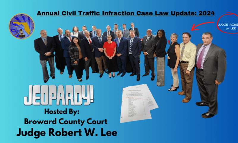 Jeopardy! Game Helps Traffic Hearing Officers Brush Up on Changes in the Law