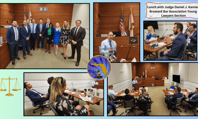 Lunch with Judge Fosters Understanding