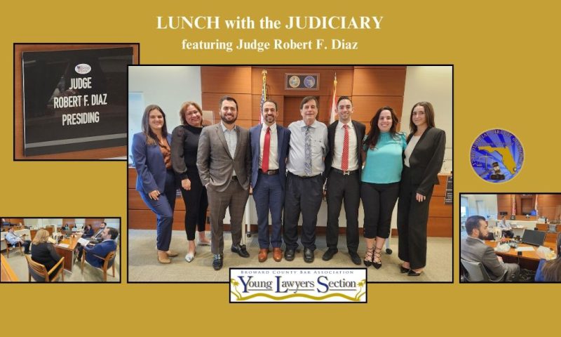 Retiring Judge Inspires Young Lawyers with Conversation and Questions