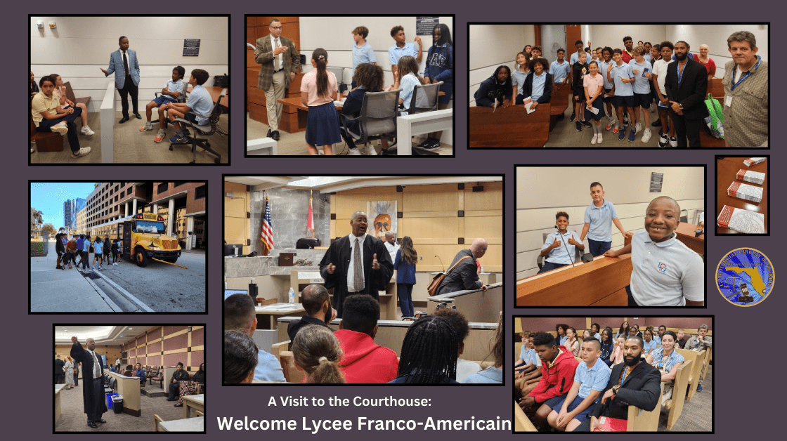 Language School Students Tour Courthouse for Behind-the-Scenes Glimpse of Law and Order