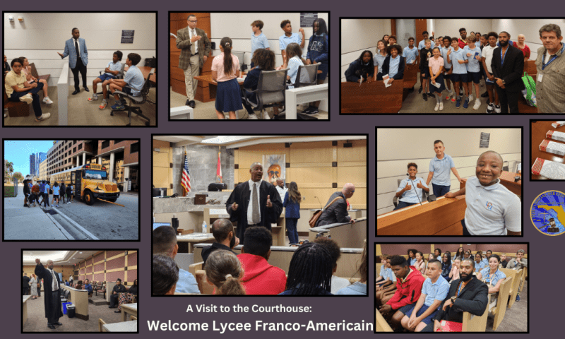 Language School Students Tour Courthouse for Behind-the-Scenes Glimpse of Law and Order