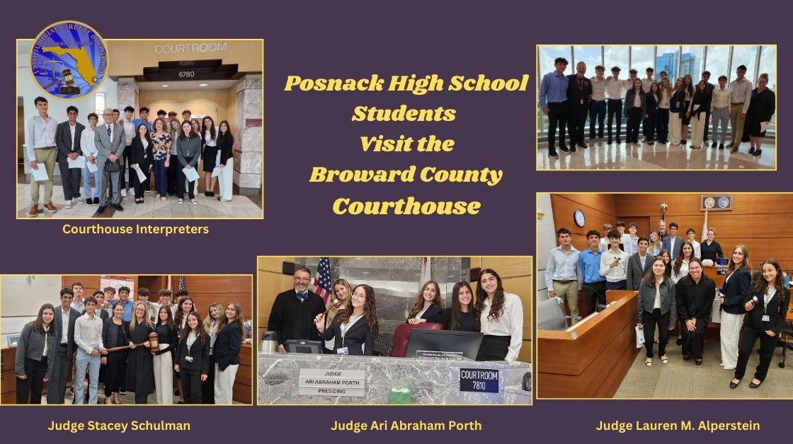 Courtrooms Become Classrooms During Student Courthouse Tour