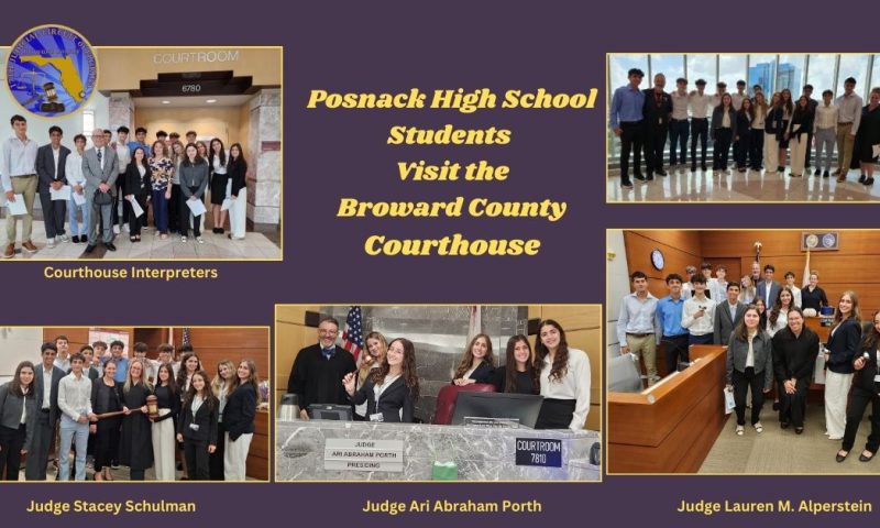Courtrooms Become Classrooms During Student Courthouse Tour