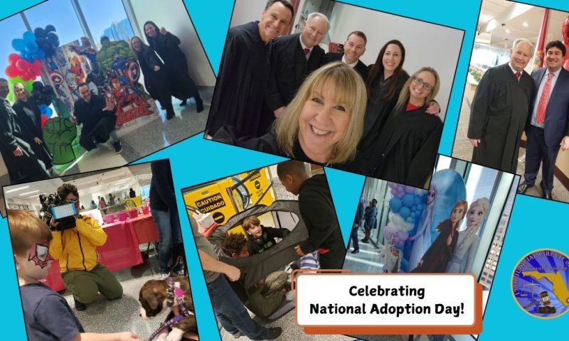 National Adoption Day at the Courthouse!