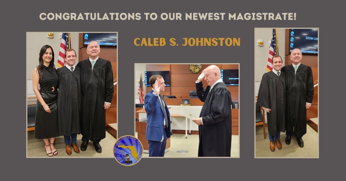 Former Staff Attorney Sworn in as Magistrate in Probate and ...