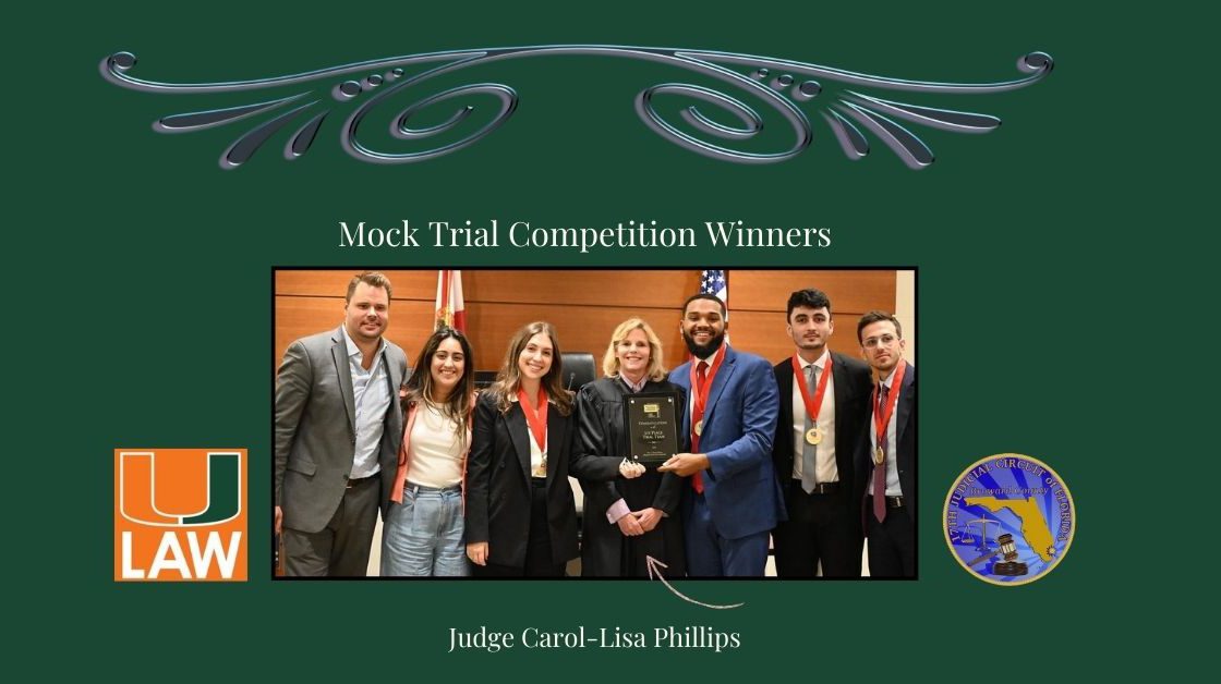 UM Wins Mock Trial Competition!