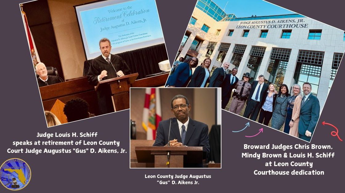 Honoring a Fellow Judge, Friend and Public Servant