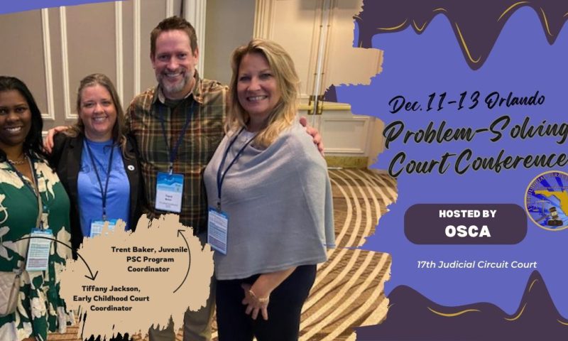 Florida Problem-Solving Court Conference Draws Contingent from 17th Judicial Circuit