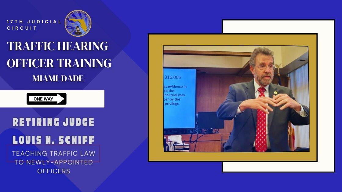 Last Call: Retiring Judge Teaches Traffic Hearing Officer Course for Last Time
