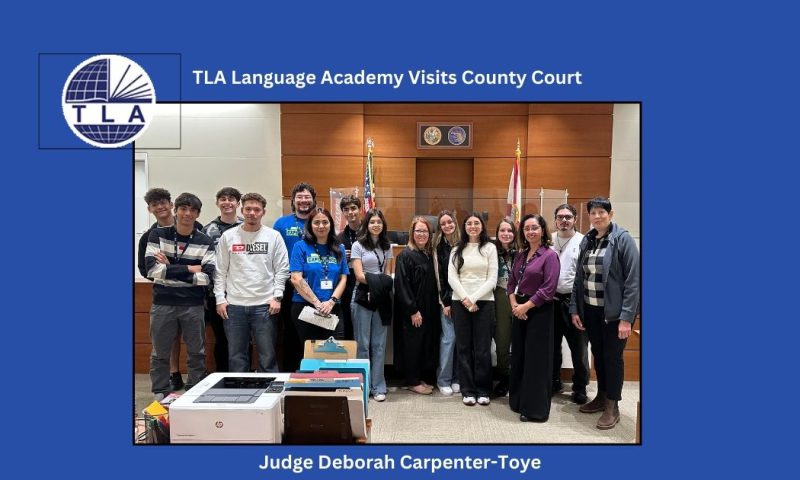 International Students Learn About County Court