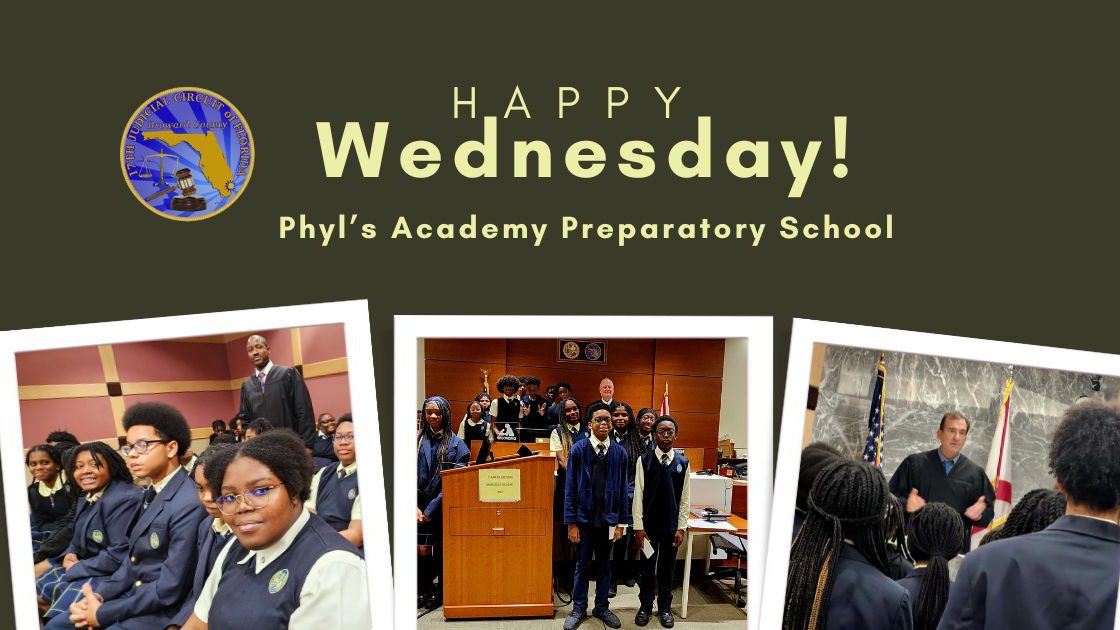 Stepping Inside the Courtroom: Phyl’s Academy Preparatory School Gets a Firsthand Look