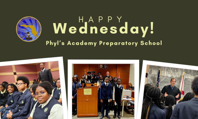 Stepping Inside the Courtroom: Phyl’s Academy Preparatory School Gets a Firsthand Look