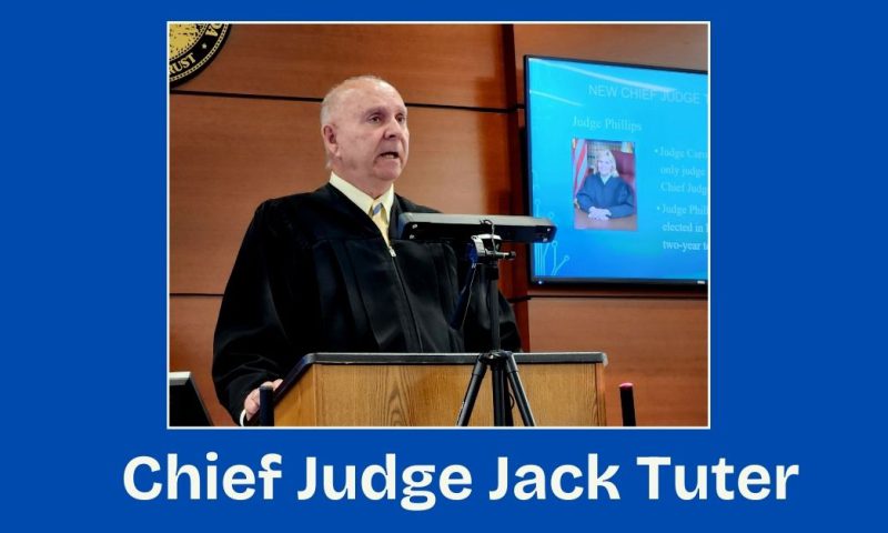 Chief Judge Jack Tuter Announces May 1st Retirement, Plans to Enter Private Practice