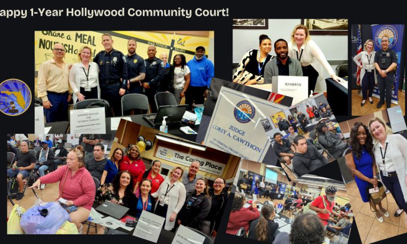 Hollywood Community Court Turns One!!