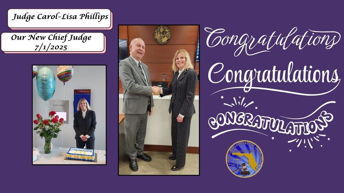 Broward Jurists Elect New Chief Judge: Carol-Lisa Phillips
