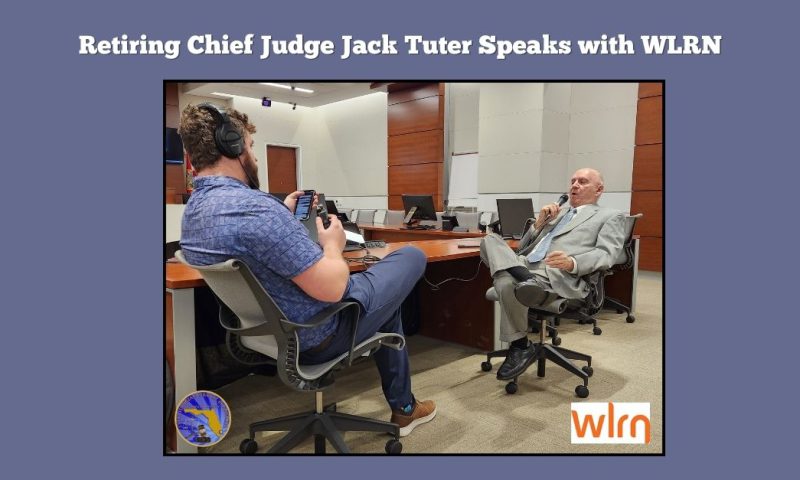 WLRN Checks in with Retiring Chief Judge Judge Jack Tuter