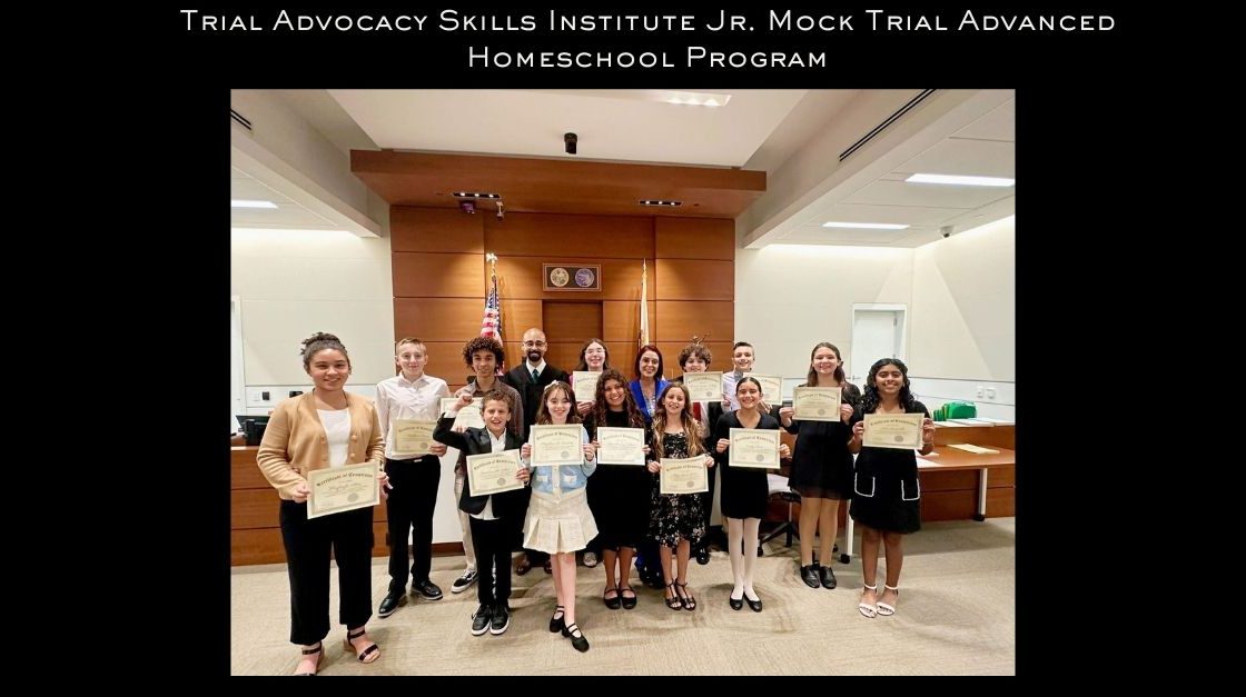 Guilty or Not Guilty? Homeschoolers “Try” Their Case in County Court Mock Trial