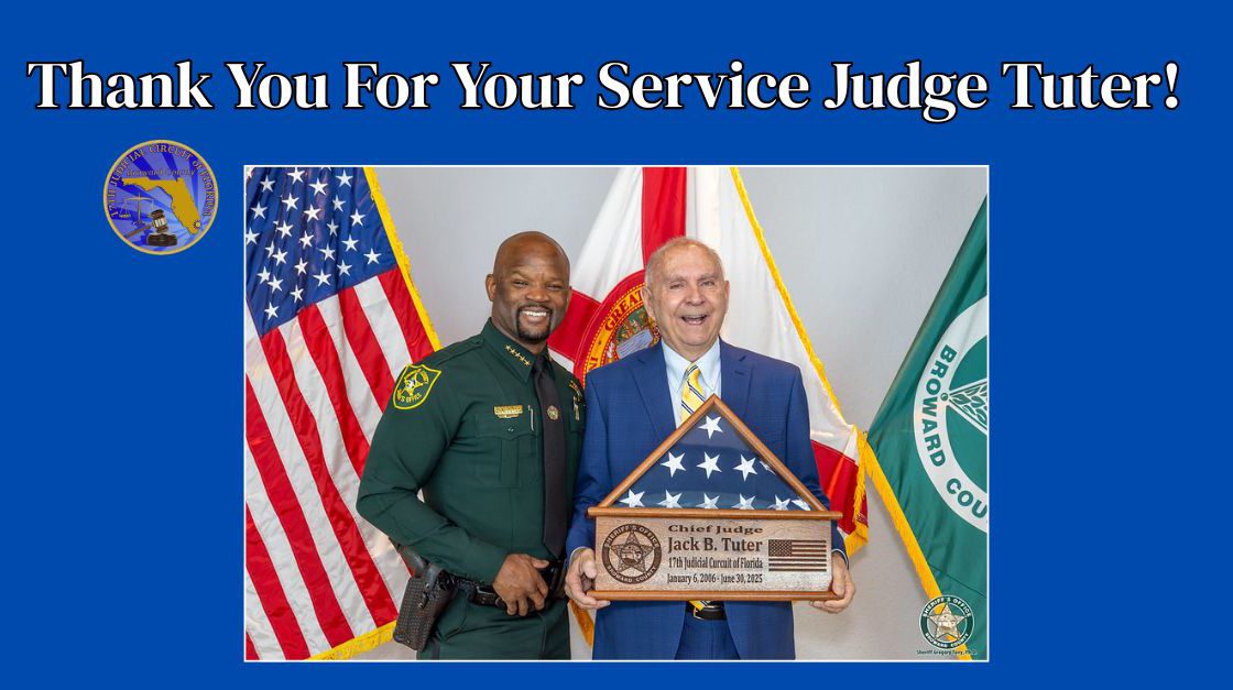 A Fond Farewell to Retiring Chief Judge Jack Tuter