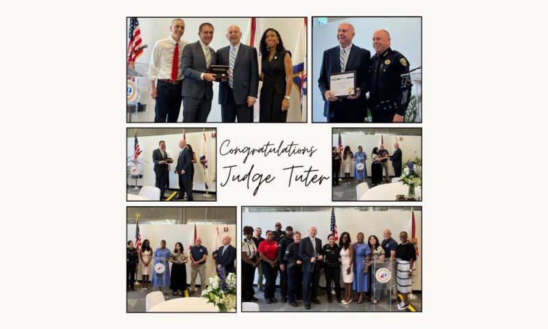 Six Years of Dedication to Community Court: Thank you, Judge Tuter, for Your Support