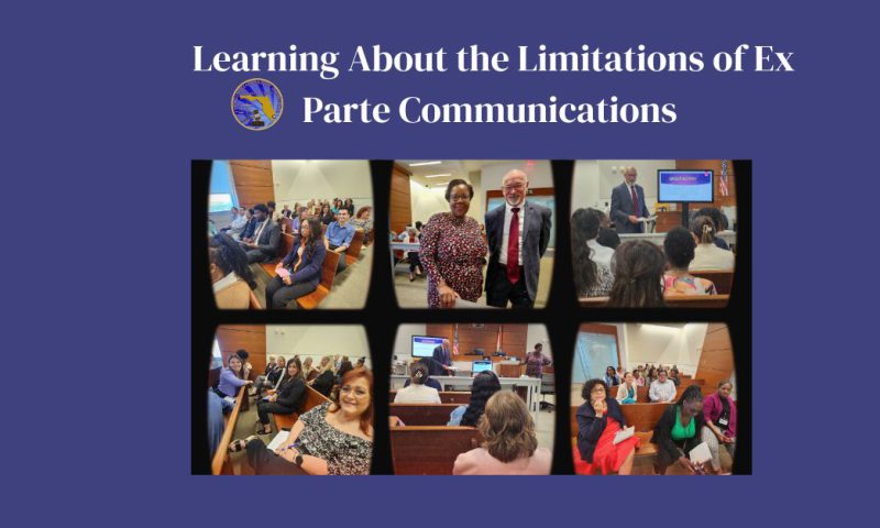 Ex Parte Communications Training!