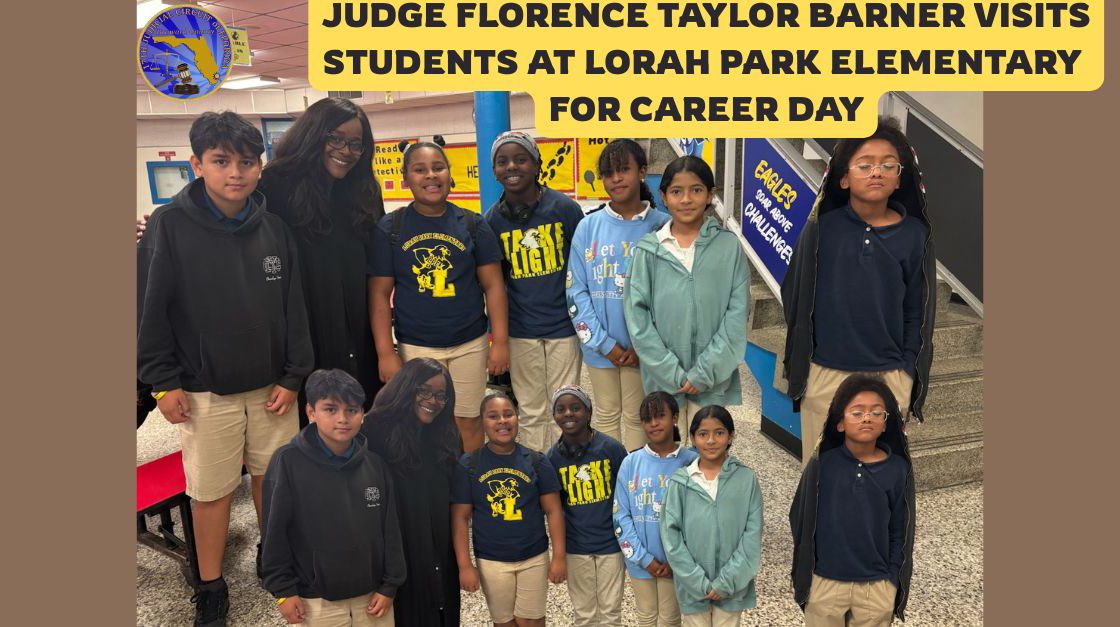 Judge Barner Visits Miami School for Career Day