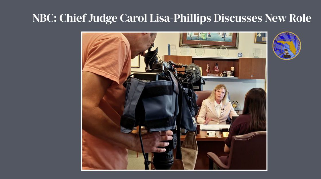 NBC Interviews Chief Judge Carol-Lisa Phillips