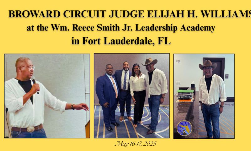Judge Elijah H. Williams Leads Thought-Provoking Session at 2024–25 Leadership Academy