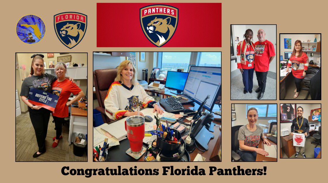 Congratulations to the Florida Panthers!