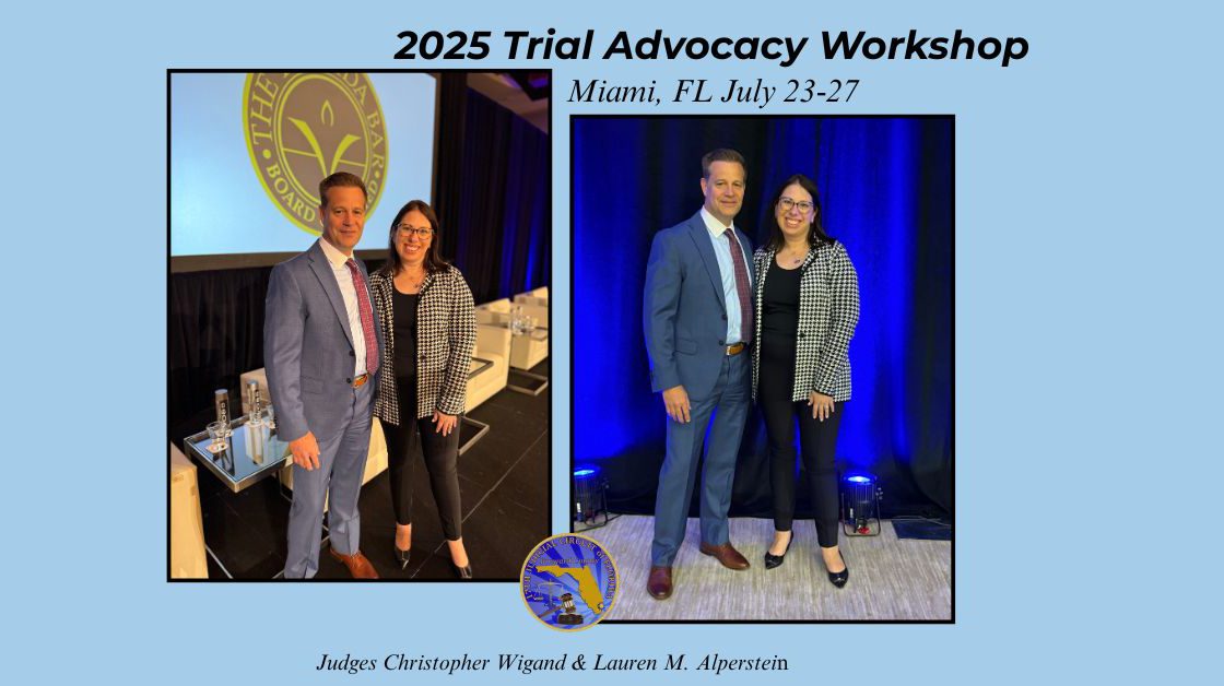 Strengthening the Bench and Bar at the 2025 Trial Advocacy Workshop