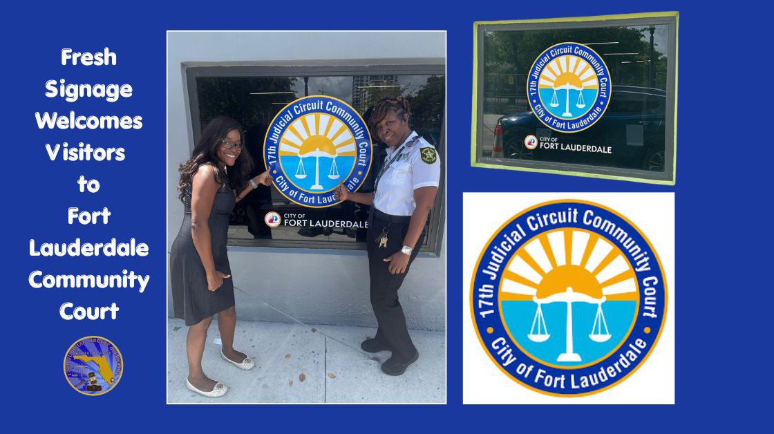 Official Sign Now Marks Community Court’s Downtown Home