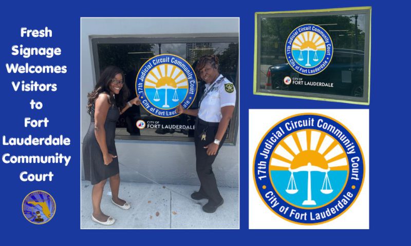 Official Sign Now Marks Community Court’s Downtown Home