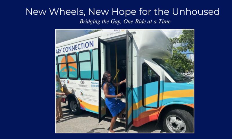 Judge Barner Joins Launch of Rotary Connection Bus