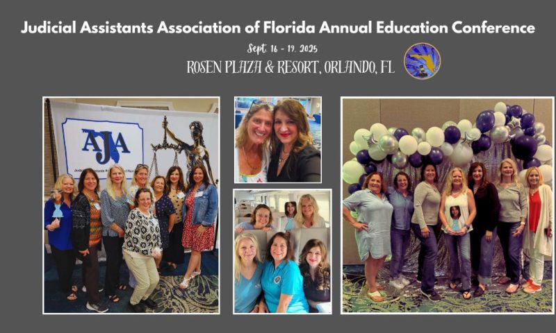 17th Circuit Judicial Assistants Join Statewide Conference in Orlando