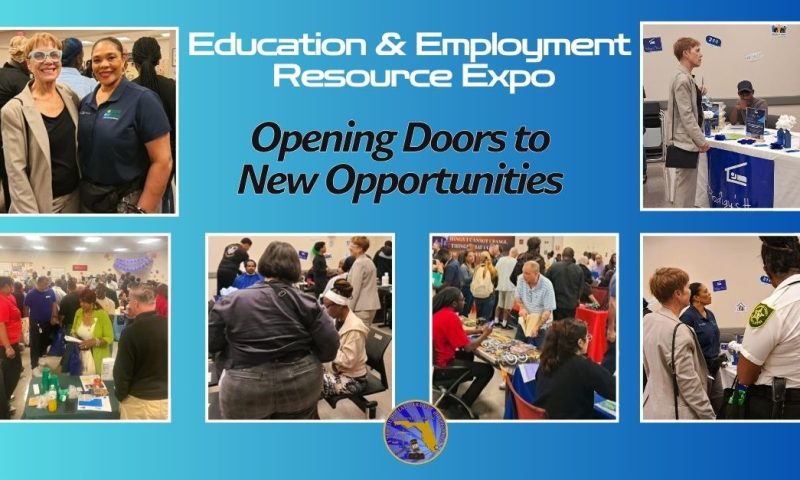 Judge Benson and Pompano Court Staff Engage Community at Job Fair