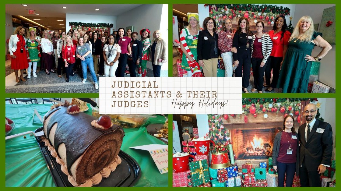 Celebrating Our Judicial Assistants This Holiday Season