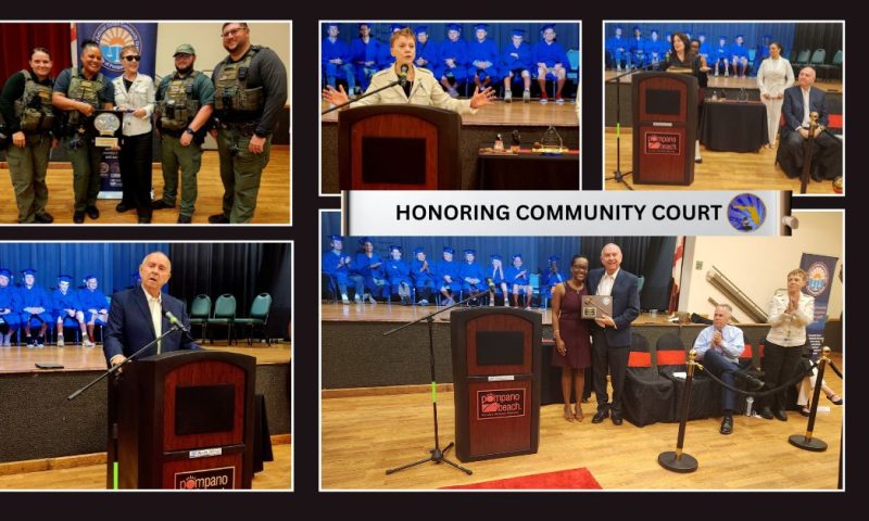 Community Court Judges Honored as Graduates Celebrate New Beginnings
