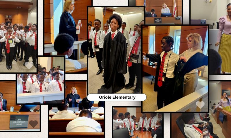 Oriole Elementary Students Get Their Day in Court