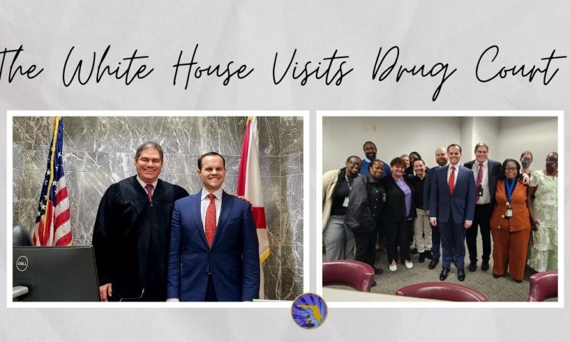 White House Officials Visit Broward’s Mentor Drug Court