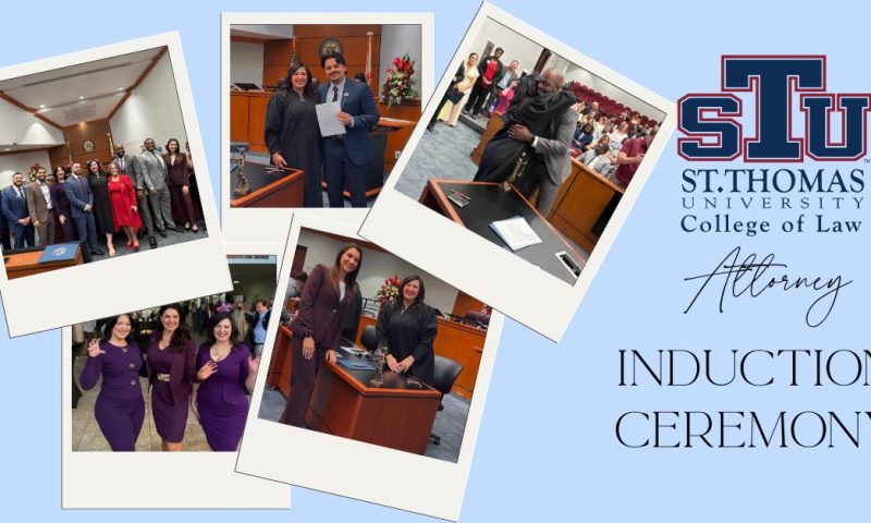 Judge Carbuccia Administers Oath at Attorney Induction Ceremony